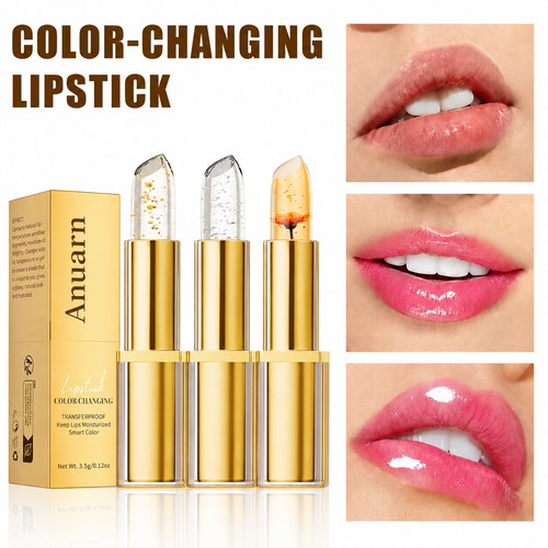 Anuarn Color-Changing Gold Leaf Lipstick