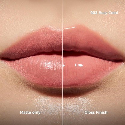 Anuarn Perfect Twin Lip — Dual-Ended Liquid Lipstick with Velvet Matte Color and Glossy Shine