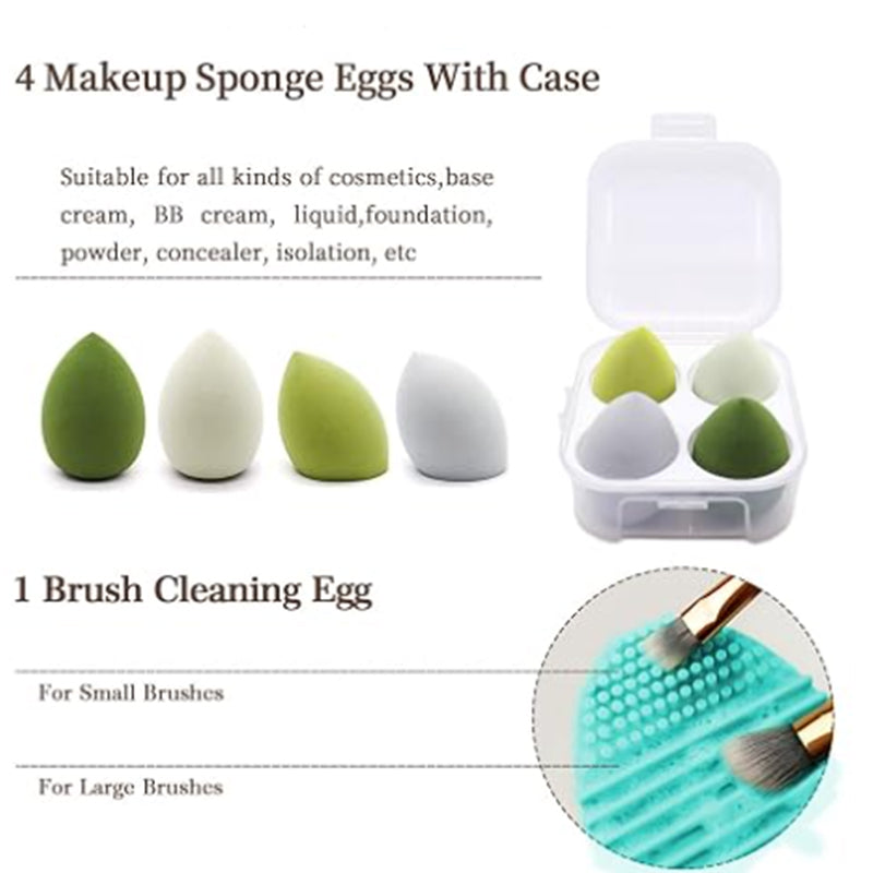 Luxury Makeup Brush Set – Professional Face & Eye Brushes for Flawless Beauty Looks