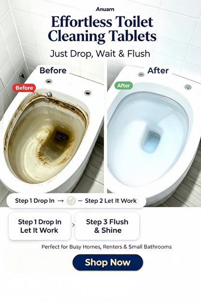 🔥Enjoy a Cleaner, Fresher Bathroom Less Scrubbing • Long-Lasting Freshness • Effortless Care
