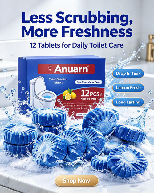 🔥Enjoy a Cleaner, Fresher Bathroom Less Scrubbing • Long-Lasting Freshness • Effortless Care