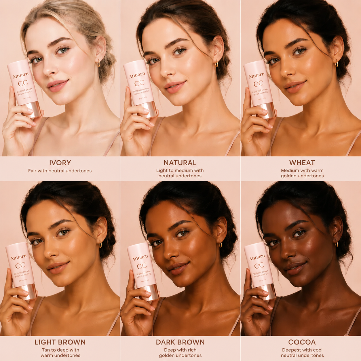 Anuarn CC Color-Correcting Tinted Serum