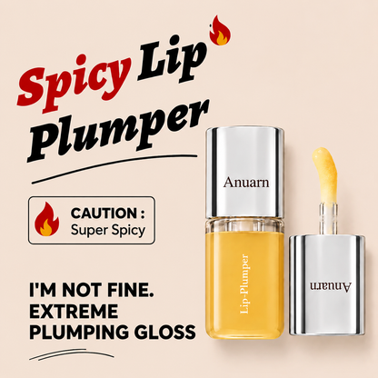 Anuarn®Edible Spicy Lip Plumper - Fuller-Looking Lip Plumper Gloss