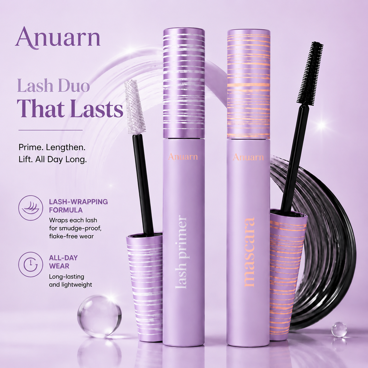 ✨Anuarn Mascara & Lash Primer