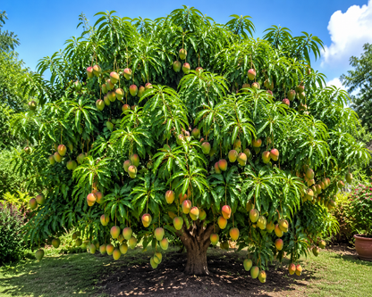 Anuarn Honey Red Dwarf Mango Tree – Sweet Tropical Fruit Tree for Home Garden