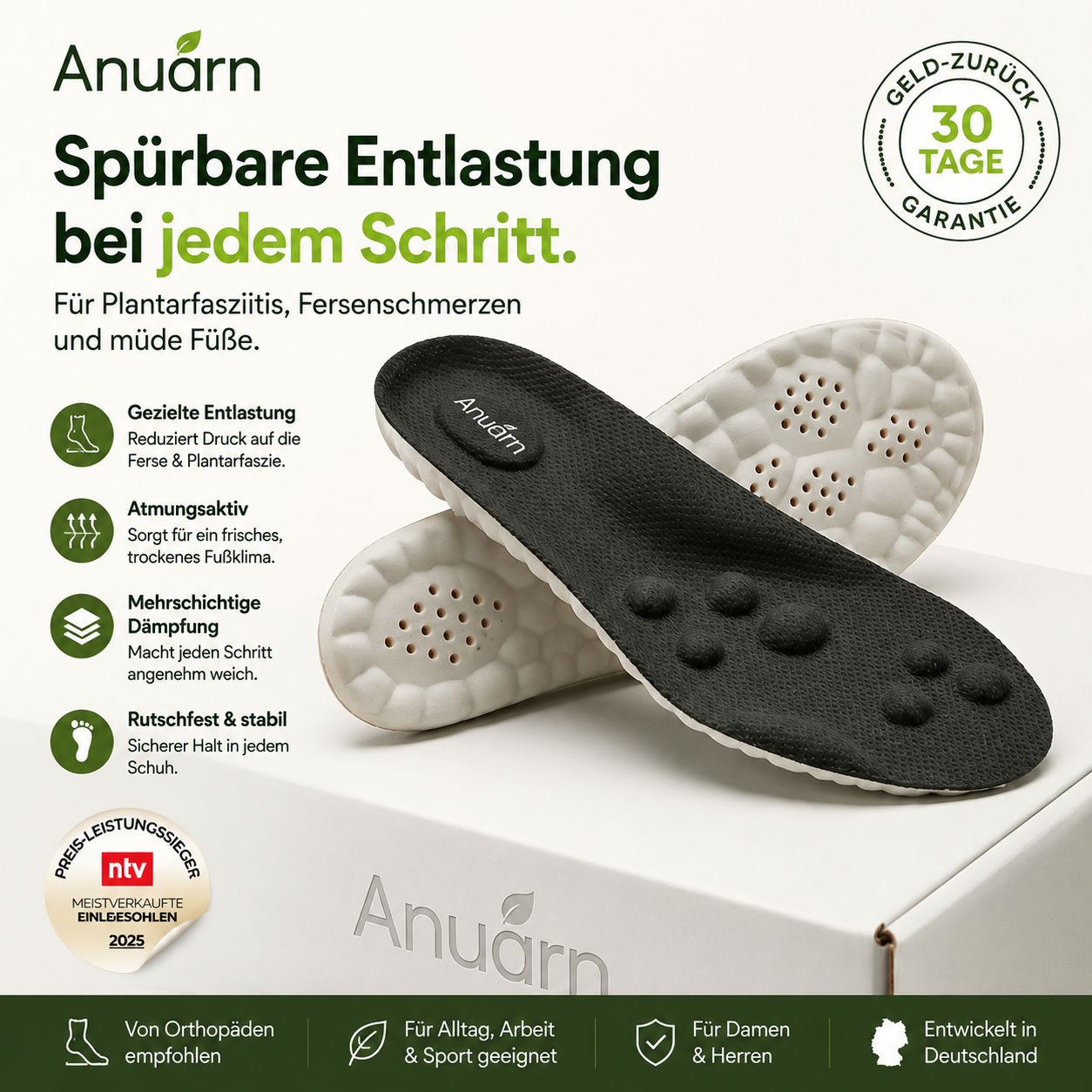 Jeder Schritt fühlt sich wieder leichter an.