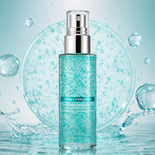 Hyaluronic Acid Hydrating Capsule Mist – Deep Hydration & Dewy Glow Spray