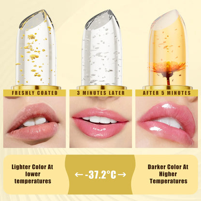 Anuarn Color-Changing Gold Leaf Lipstick