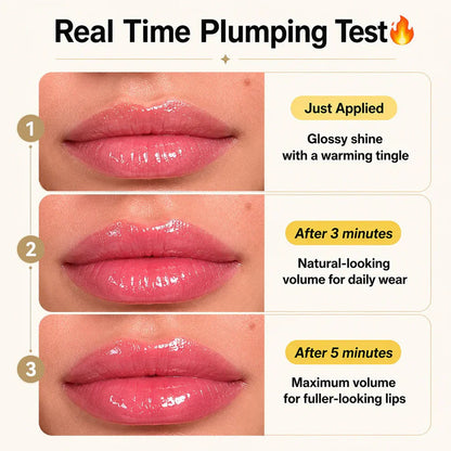 Anuarn®Edible Spicy Lip Plumper - Fuller-Looking Lip Plumper Gloss